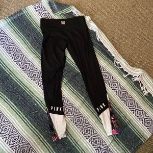 pink running leggings